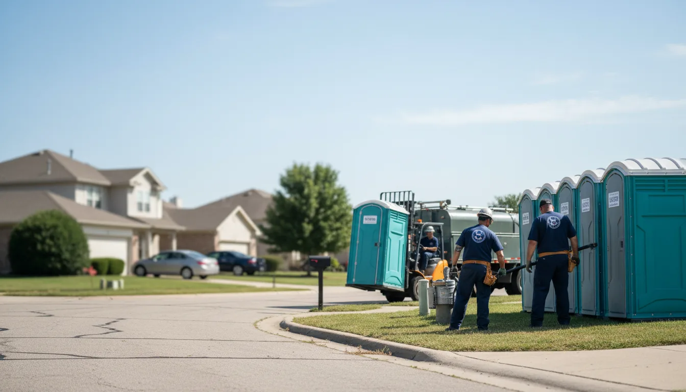 Porta Potty Rental in Blandinsville, IL near me
